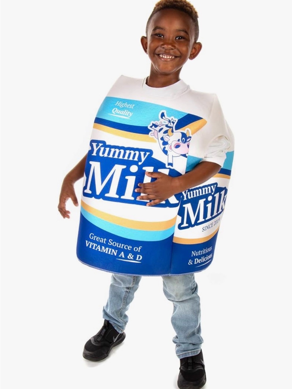 Yummy Milk Kids Costume